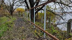 Защита подтопляемой береговой линии